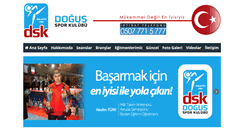 Desktop Screenshot of malatyadogusspor.com
